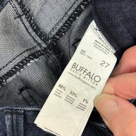 NWT Buffalo David Bitton Gallia Mid Rise Flare Jeans Women's 27 x 33 Dark Wash - Picture 9 of 14